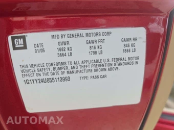 2005 Chevrolet Corvette Coupe - miniatura 5