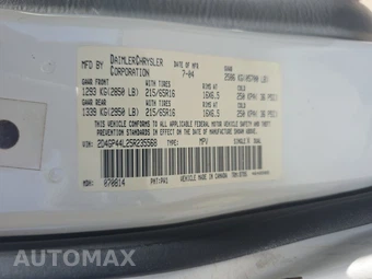 2005 Dodge Grand Caravan SXT Minivan 119.3" WB – miniatura 15