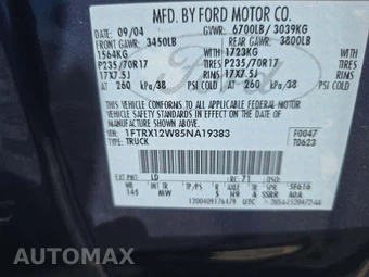 2005 Ford F-150 XL Extended Cab Medium Bed w/Rear Doors - miniatura 2