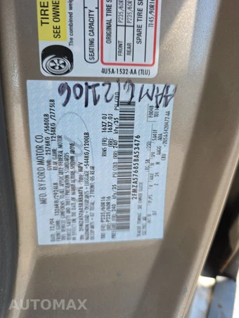 2005 Ford Freestar SES Minivan 120.8" WB - miniatura 15