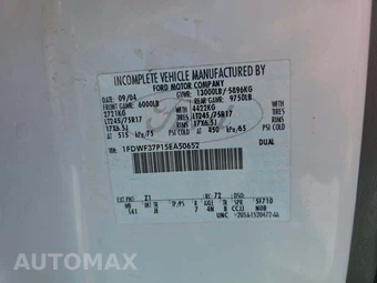 2005 Ford Super Duty F-350 Cab Chassis XL Regular Cab DRW - miniatura 5
