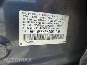 2005 Honda Accord Sedan EX-L - miniatura 2