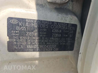 2005 Kia Optima EX – miniatura 5