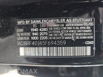 2005 Mercedes-Benz C 230 Kompressor Sedan – miniatura 14