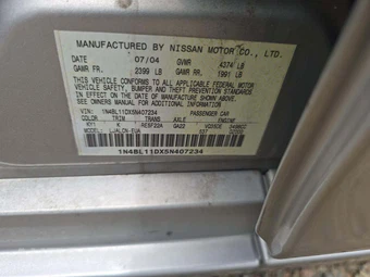 2005 Nissan Altima 3.5 SE - miniatura 2