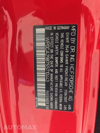2005 Porsche Boxster – miniatura 2
