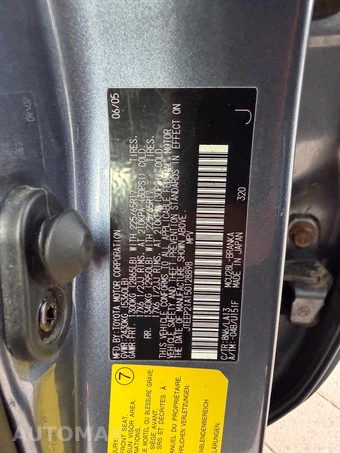 2005 Toyota Highlander Limited w/3rd Row - miniatura 45