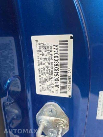 2006 Acura RSX w/Leather – miniatura 5