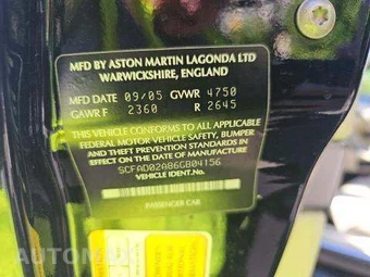 2006 Aston Martin DB9 Convertible - miniatura 5