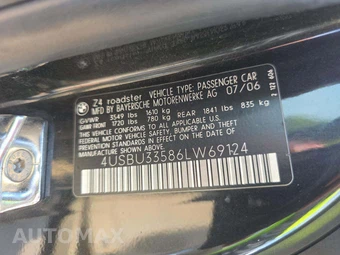 2006 BMW Z4 Roadster 3.0i Convertible - miniatura 2