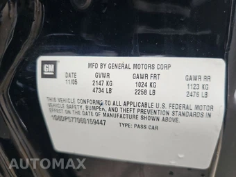 2006 Cadillac CTS 1SB - miniatura 14