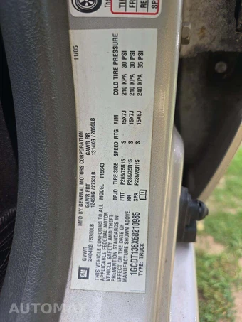 2006 Chevrolet Colorado LT Crew Cab Medium Bed 3LT – miniatura 5