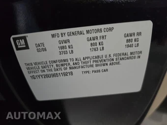 2006 Chevrolet Corvette Coupe - miniatura 13