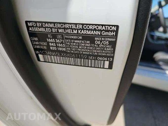 2006 Chrysler Crossfire Limited Convertible – miniatura 6
