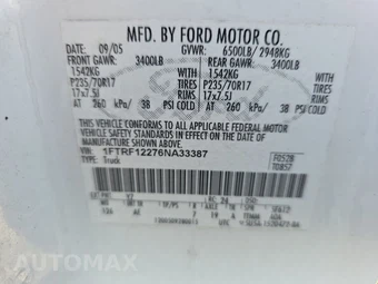 2006 Ford F-150 XL Regular Cab Medium Bed - miniatura 13