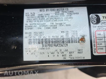 2006 Ford Fusion SEL – miniatura 14