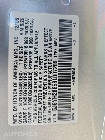 2006 Honda Element EX – miniatura 14