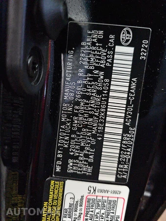 2006 Toyota Camry – miniatura 14