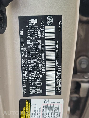 2006 Toyota Camry XLE - miniatura 14
