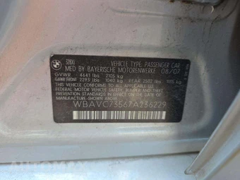 2007 BMW 3 Series Sedan 328xi – miniatura 2