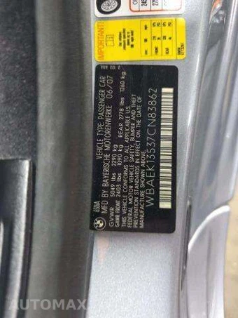 2007 BMW 6 Series Convertible 650i - miniatura 5
