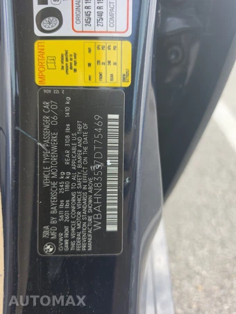 2007 BMW 7 Series Sedan 750Li – miniatura 14