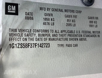 2007 Chevrolet Malibu LS Sedan 1LS - miniatura 17