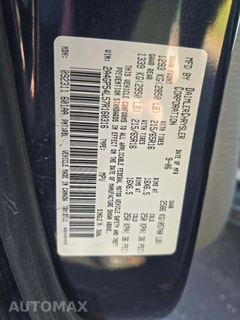 2007 Chrysler Town & Country Touring 119.3" WB – miniatura 5