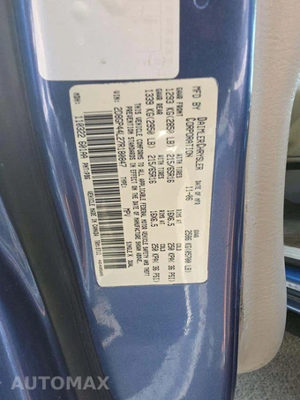 2007 Dodge Grand Caravan SXT Minivan 119.3" WB – miniatura 5