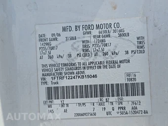 2007 Ford F-150 STX Regular Cab Medium Bed – miniatura 13