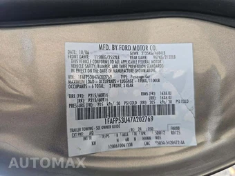 2007 Ford Taurus SE – miniatura 2