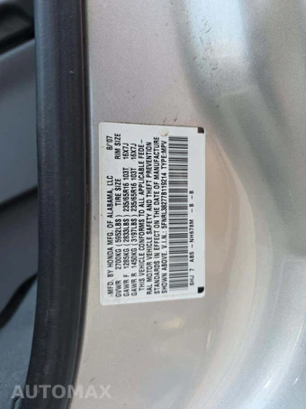 2007 Honda Odyssey LX 118.1" WB – miniatura 5