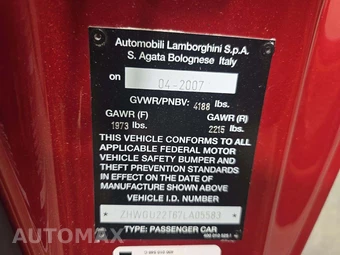 2007 Lamborghini Gallardo Convertible - miniatura 5