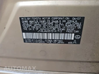 2007 Lexus ES 350 - miniatura 14