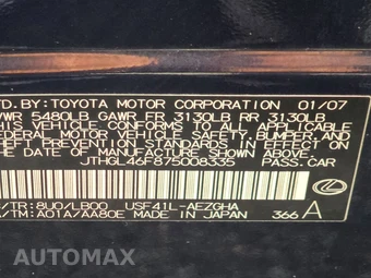 2007 Lexus LS 460L – miniatura 14