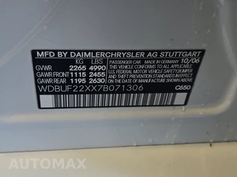 2007 Mercedes-Benz E 320 BlueTEC Sedan – miniatura 14
