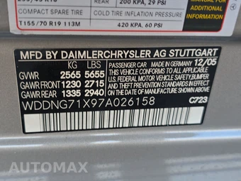2007 Mercedes-Benz S 550 – miniatura 14