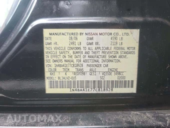2007 Nissan Maxima 3.5 SE – miniatura 5