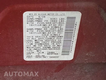 2007 Nissan Murano SL – miniatura 14