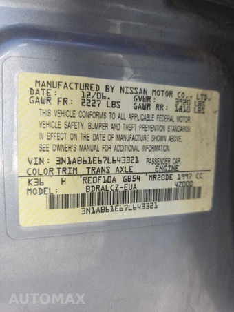 2007 Nissan Sentra 2.0 – miniatura 14
