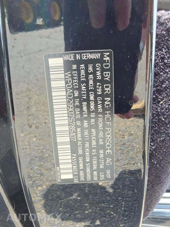 2007 Porsche 911 Turbo Coupe – miniatura 5