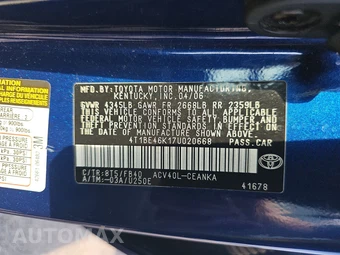2007 Toyota Camry CE – miniatura 14