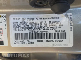 2007 Toyota Corolla CE – miniatura 14