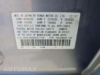 2008 Acura TSX – miniatura 2