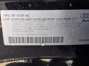 2008 Audi A4 2.0T Special Edition Sedan - miniatura 15