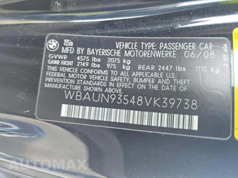 2008 BMW 1 Series Convertible 135i - miniatura 5