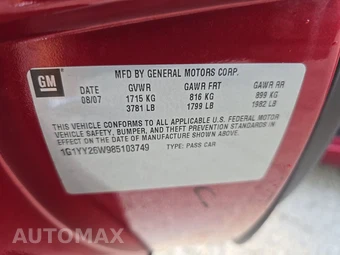 2008 Chevrolet Corvette Coupe - miniatura 13