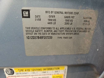 2008 Chevrolet Malibu LS 1FL – miniatura 14