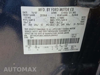2008 Ford Edge SE – miniatura 5