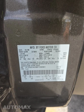 2008 Ford F-150 Lariat Crew Cab Short Bed - miniatura 14